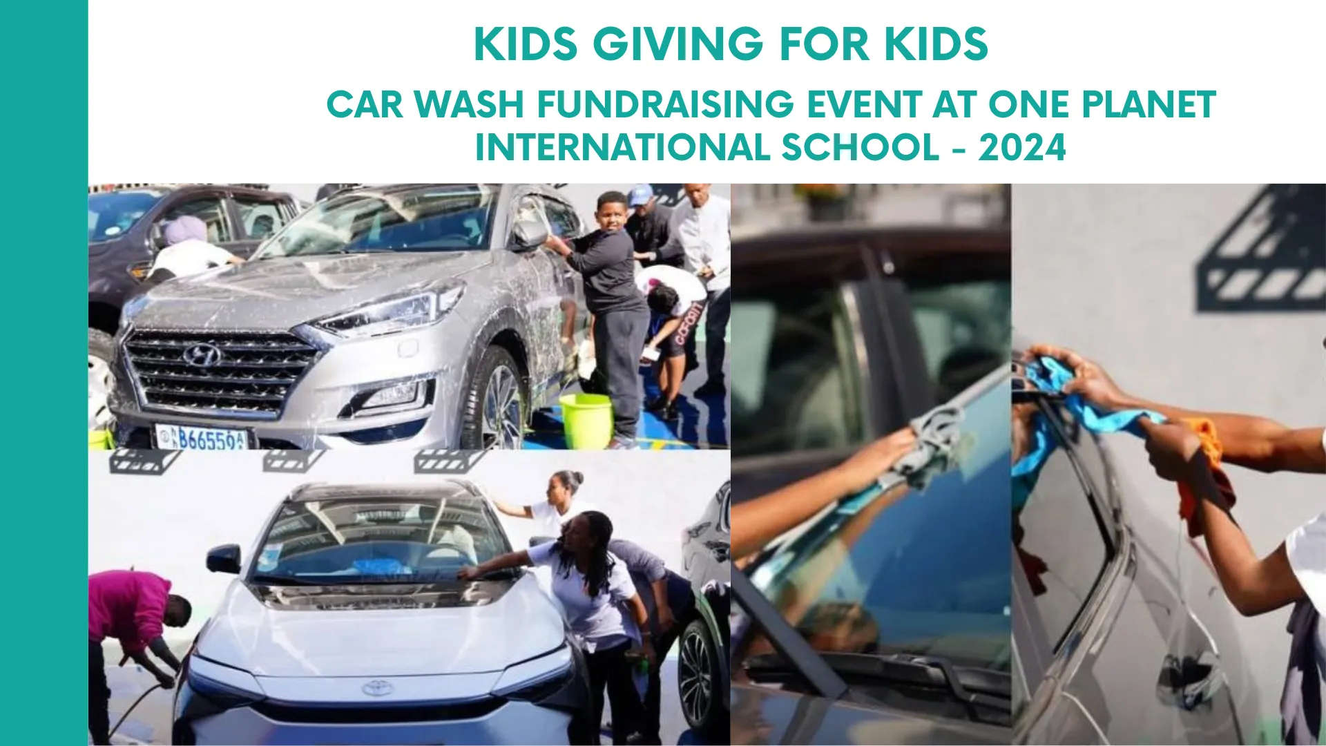Kids Giving for Kids – One Planet’s Car Wash Fundraiser (Round Two)