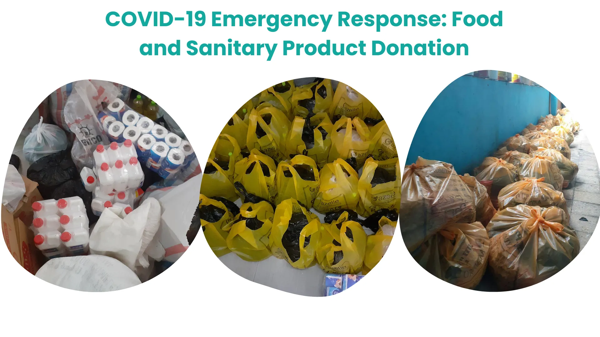 COVID-19 Emergency Response: Food and Sanitary Product Donation