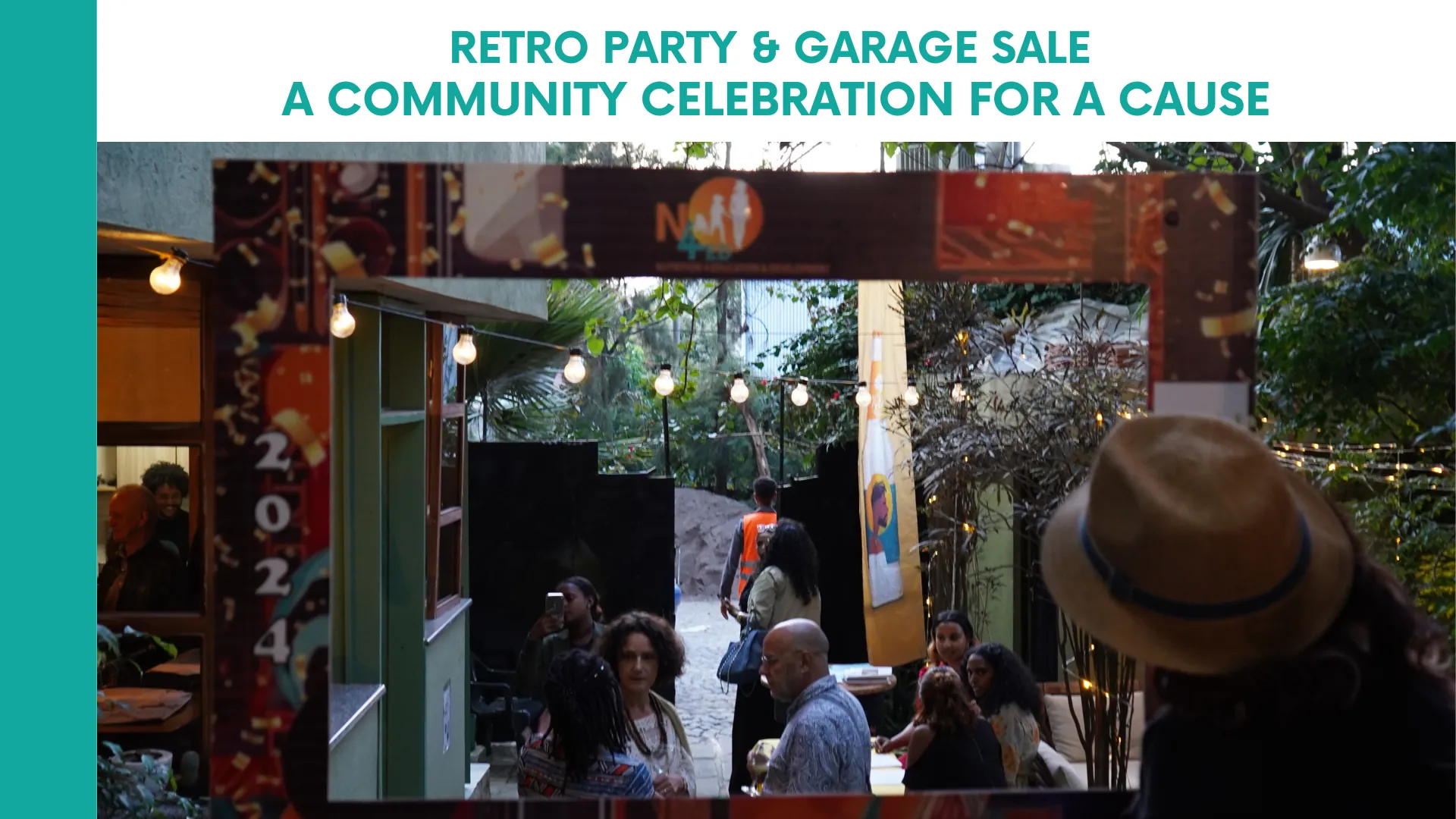 Retro Party & Garage Sale – A Community Celebration for a Cause