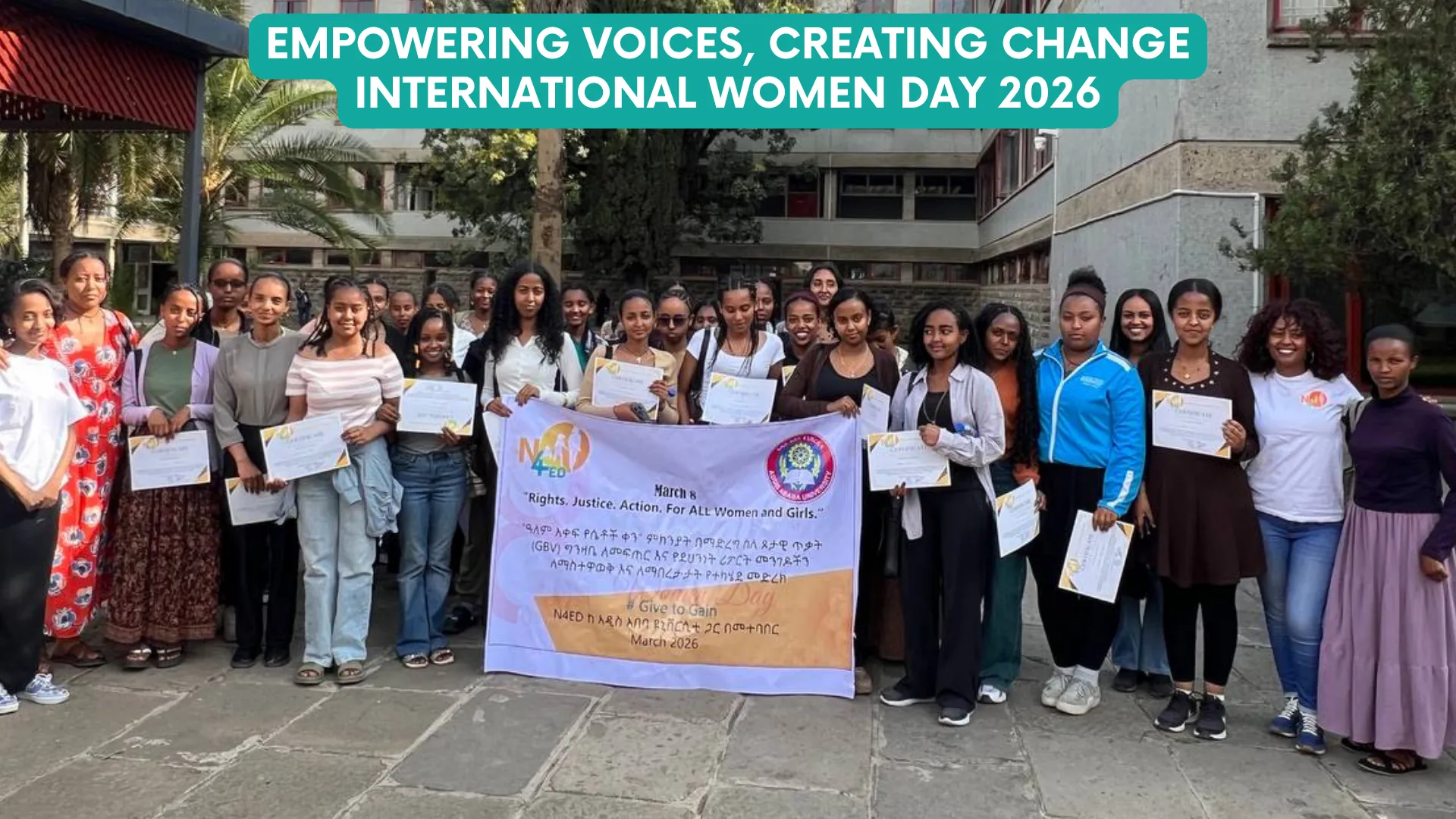 International Women’s Day 2026: GBV & SEA Awareness Workshop at Addis Ababa University